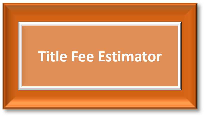 Title Fee Estimator Button